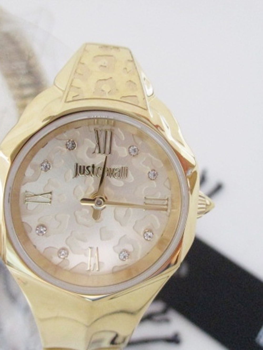 JUST CAVALLI - Ravenna Quartz Gold Dial Ladies Watch - Picture 4 of 10